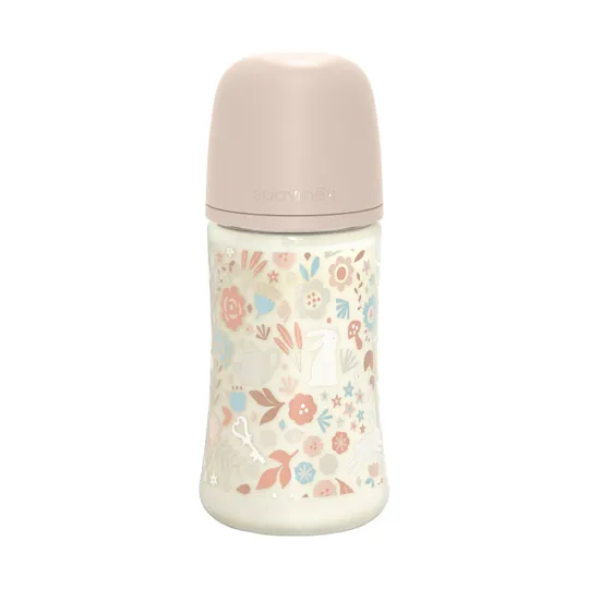 Suavinex Wonderland SX Pro Fles - Medium Flow - 270ml - Roze