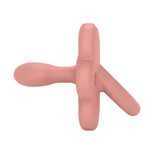 Suavinex Schnuller Schmetterling - Colour Essence SX Pro - 6‑18 Monate - Silikon - Rosa