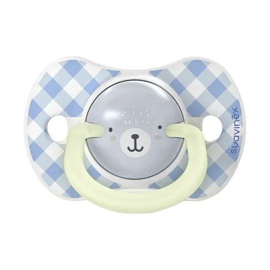 Suavinex Wild & Free SX Pro Fopspeen Symmetrisch - 0-6Mnd - 2 Stuks - Silicone - Blauw