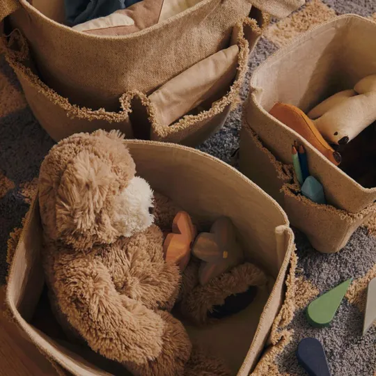 Ferm Living Opbergmand - Hokan - Ø30 - Natural