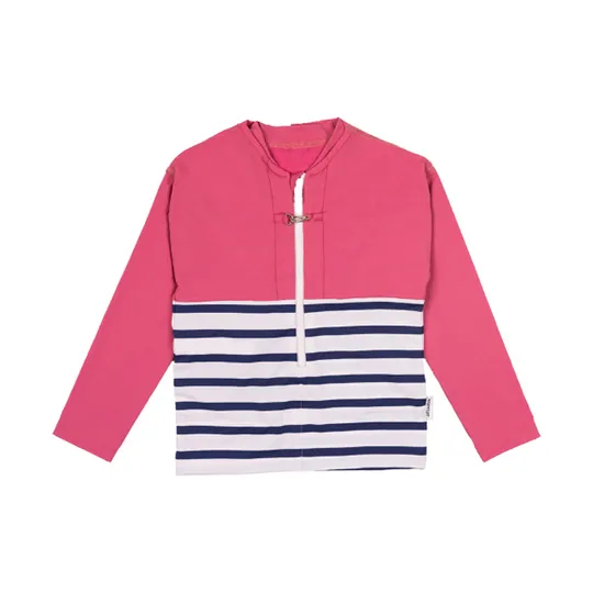 Floatee Anti-Ertrinken T-Shirt Langarm - Rosa