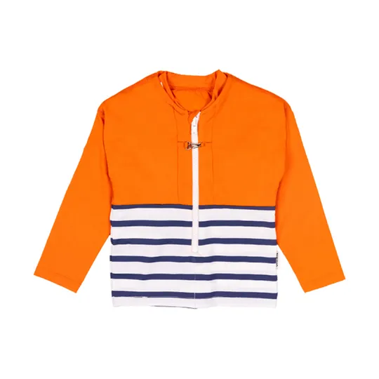 Floatee Anti-Ertrinken T-Shirt Langarm - Orange