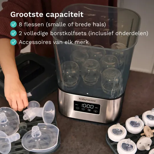 Baby Brezza Sterilisator & Droger - SuperQuick