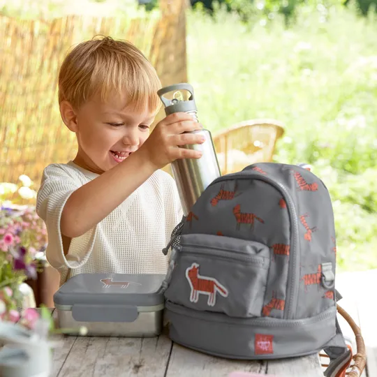Lässig Lunchbox RVS - Safari - Tiger