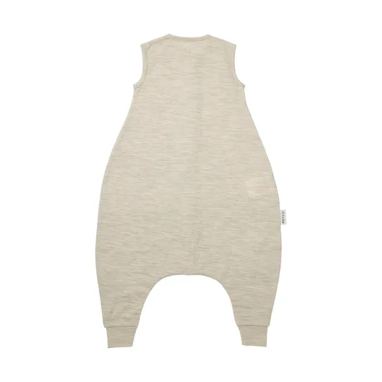 Meyco Baby Slaapzak Jumper - Studio - Merinowol Sand Melange - 104 cm