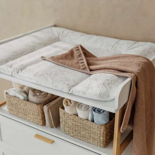 Meyco Aankleedkussen - 72 x 85 cm - Branches Sand 