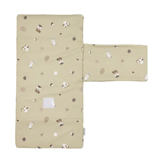 Meyco Verschoonmatje - Forest Animals Sand 