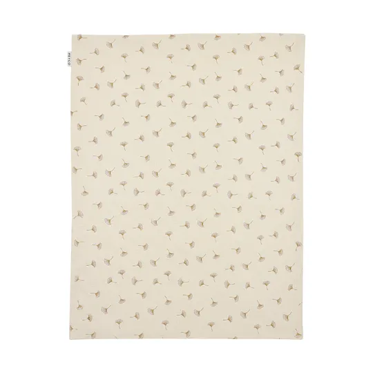 Meyco Bestickte Decke Pre-Washed - Ginkgo - Soft Sand - 100 x 150 cm