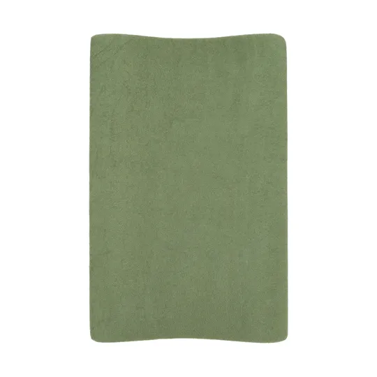 Meyco Wickelunterlagenbezug Uni - 2 Stück - Olive Green