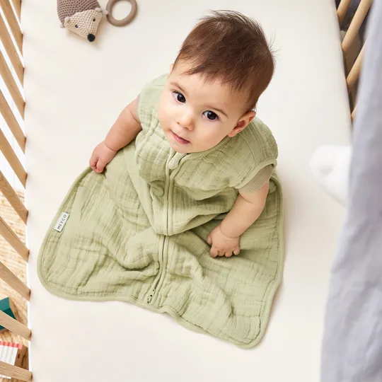 Meyco Baby Sommerschlafsack - Uni - 60 cm - Pre-Washed Hydrophil
