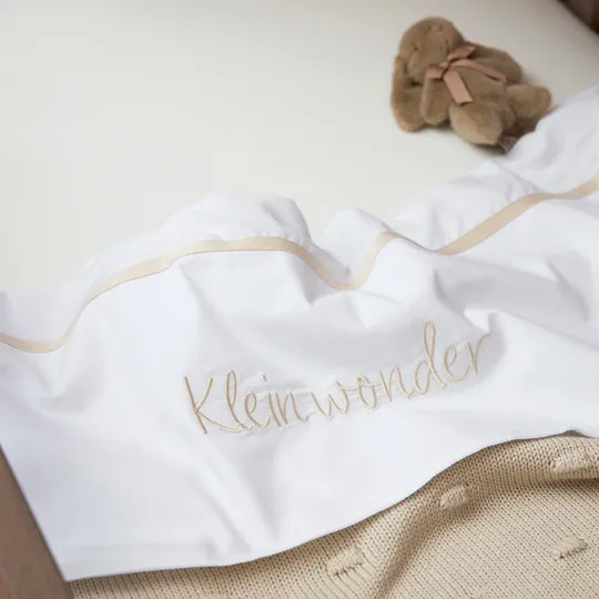 Meyco Baby Uni Hoeslaken Wieg - 2 Stuks - 40 x 80/90 cm - Jersey 