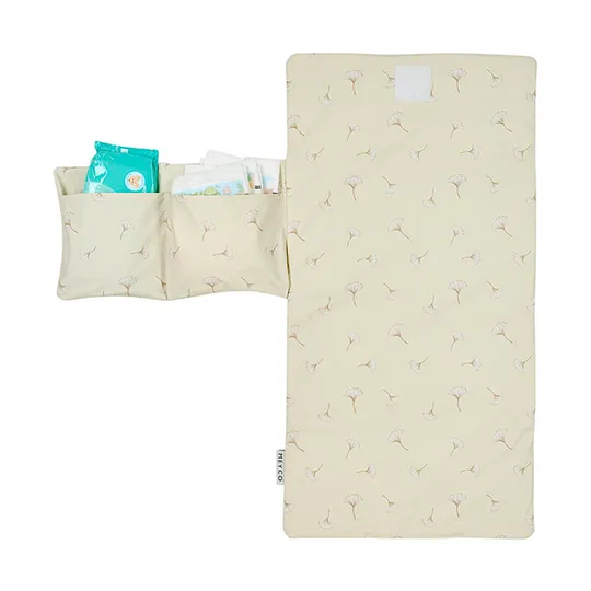 Meyco Baby Gingko Wickelunterlagenbezug - Soft Sand
