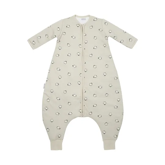 Meyco Baby Schlafsack Jumper Winter - Penguin Soft Sand - 80 cm