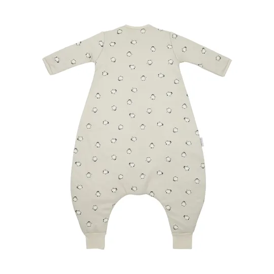 Meyco Baby Schlafsack Jumper Winter - Penguin Soft Sand - 80 cm