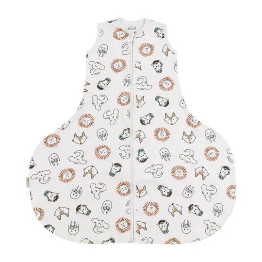 Meyco Baby Animal Baby Schlafsack Hüftdysplasie - Multicolour - 70cm