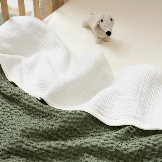 Meyco Baby Wieglaken - 75 x 100 cm - Pre-washed Hydrofiel - Naturel