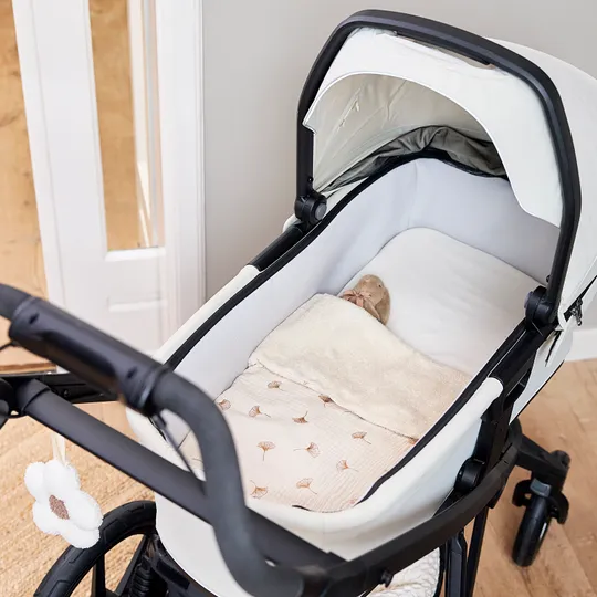 Meyco Baby Babydecke - Gingko - 75 x 100 cm - Pre-Washed Hydrophil - Soft Sand