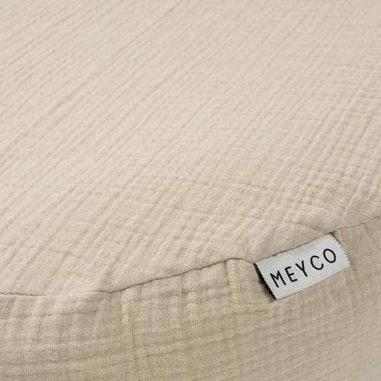 Meyco Baby Uni Relaxbezug Stillkissen - Pre-Washed Hydrophil
