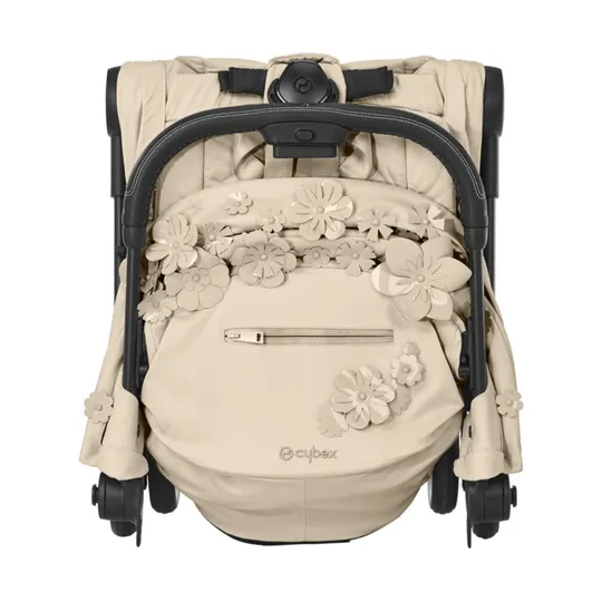 Cybex COYA Simply Flowers Buggy - Beige/Mid Beige