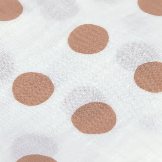Lässig Swaddle Tuch (3 Stück) 85 x 85 cm - Tiny Smile - Maple