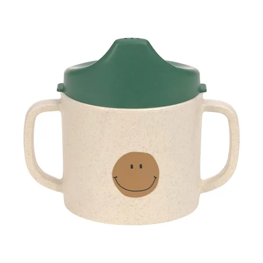 Lässig Schnabeltasse - Happy Rascals - Smile Green