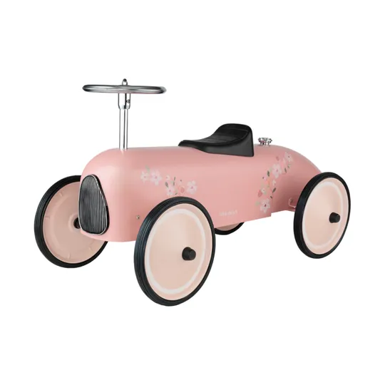 Little Dutch Retro Rutschauto - Essentials - Rosa