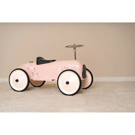 Little Dutch Retro Rutschauto - Essentials - Rosa