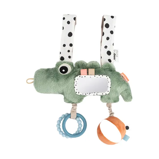 Done By Deer Croco Hängendes Aktivitätenspielzeug - Green