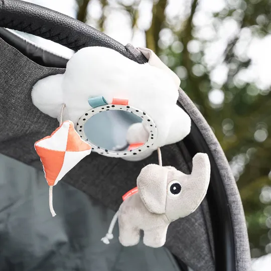 Done By Deer Playground Kinderwagen Mobile - Colour Mix