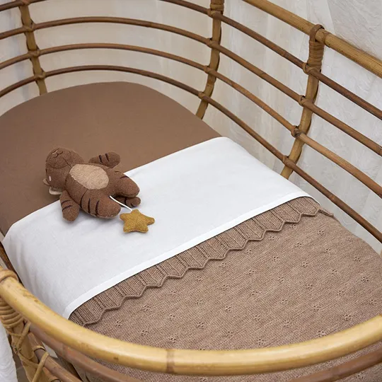 Meyco Ledikantlaken Uni - Offwhite - 100 x 150 cm - 2 Stuks