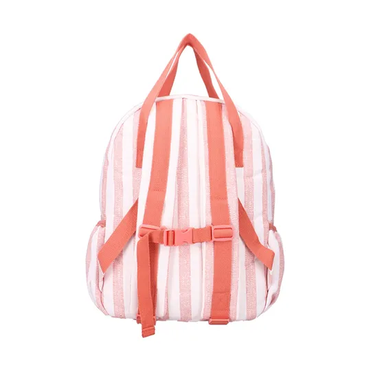 Kidzroom Rucksack – Lille Stripe Frenzy – Pink