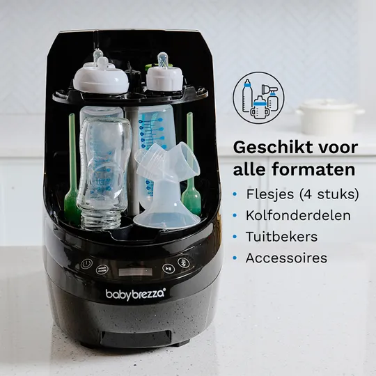 Baby Brezza Flaschenreiniger – Bottle Washer Pro – All Black