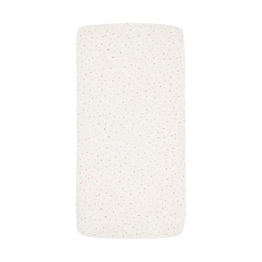 Jollein Spannbettlaken - Jersey - Kangaroots - 40/50 x 80/90 cm