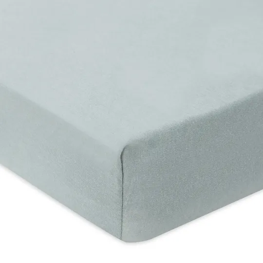 Jollein Spannbettlaken - 70/75 x 140/150 cm - Jersey - Sea Green