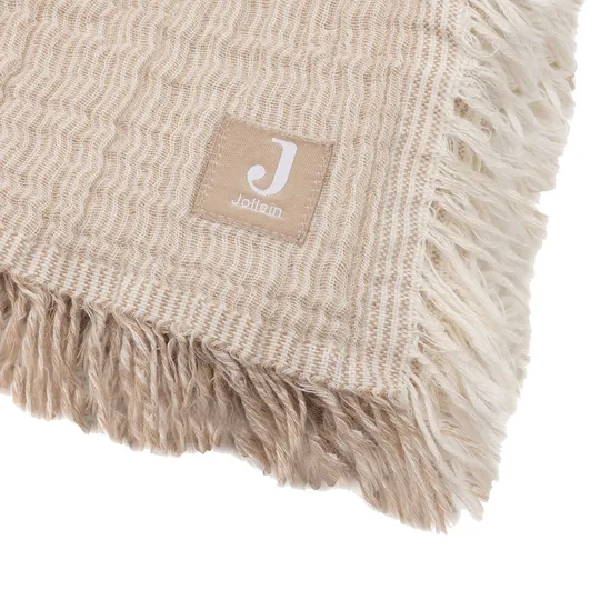Jollein Decke Wiege - 75 x 100 cm - Fringe Stripe
