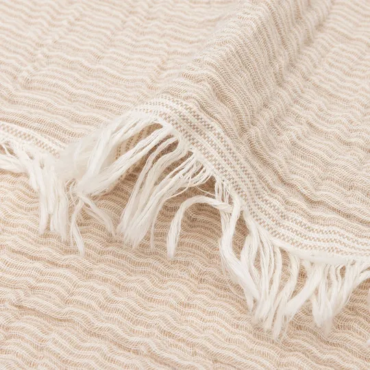 Jollein Decke Wiege - 75 x 100 cm - Fringe Stripe