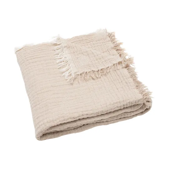 Jollein Decke Babybett - 120 x 120 cm - Fringe Stripe