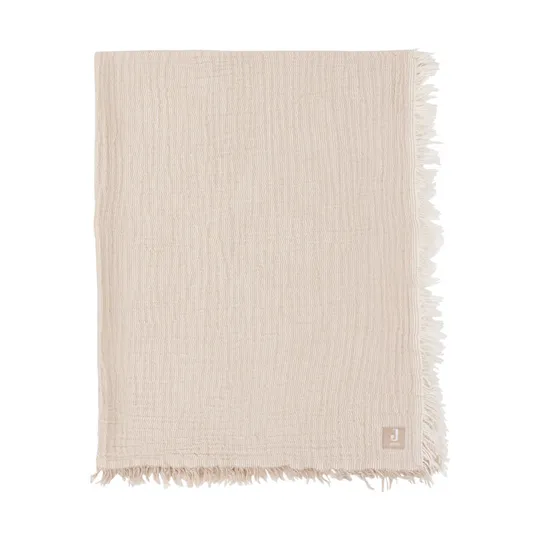 Jollein Decke Babybett - 120 x 120 cm - Fringe Stripe
