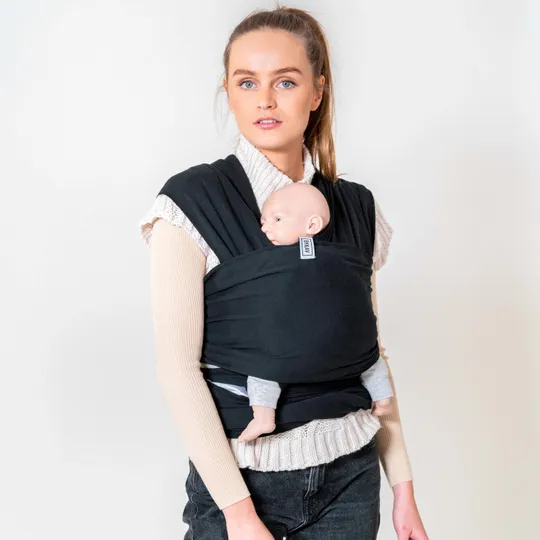 ByKay Tragetuch - Stretchy Deluxe - Schwarz (L)