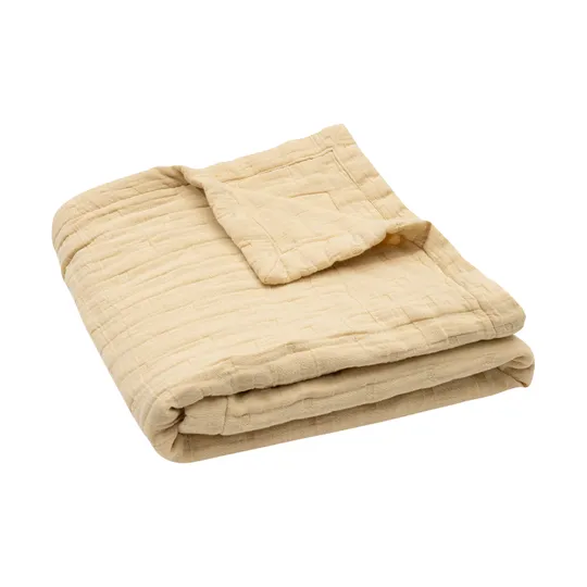 Jollein Deken Hydrofiel - 75x100 cm - Jacquard Vanilla 