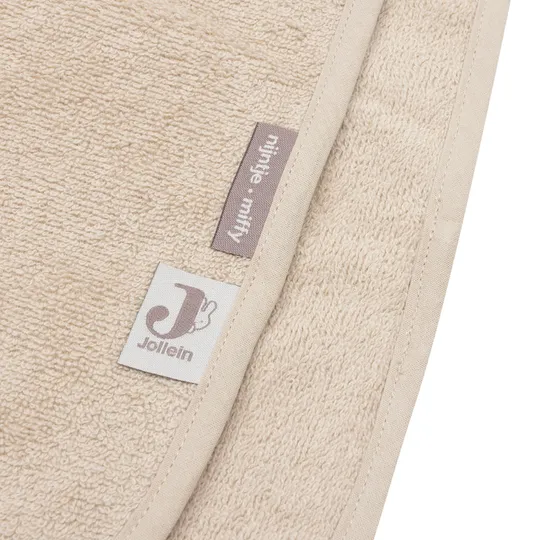 Jollein Badeponcho - Miffy - Frottee - Warm Sand