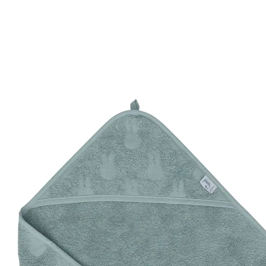 Jollein Miffy Jacquard Badecape 75x75cm Frottee - Sea Green