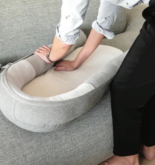 Doomoo Cocoon Pad White