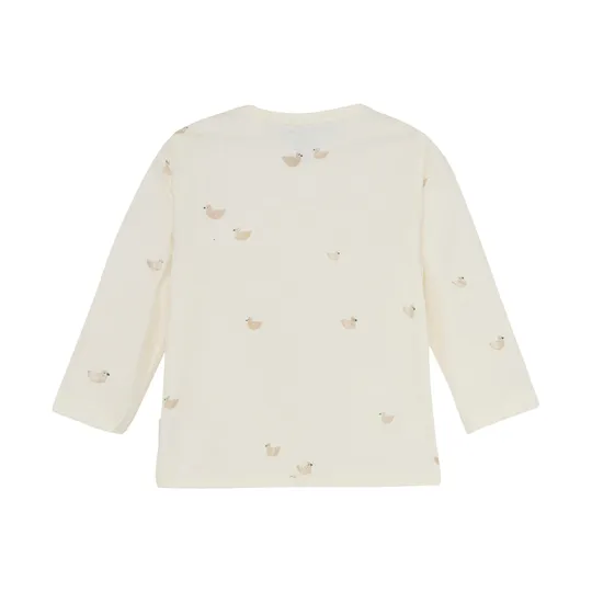 Noppies Nour Wickelshirt - Animals Pattern - Offwhite