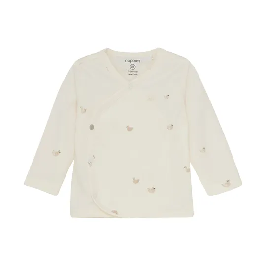 Noppies Nour Wickelshirt - Animals Pattern - Offwhite