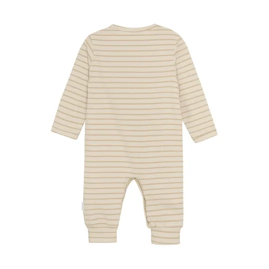 Noppies Nolan Strampler - Stripe - Offwhite