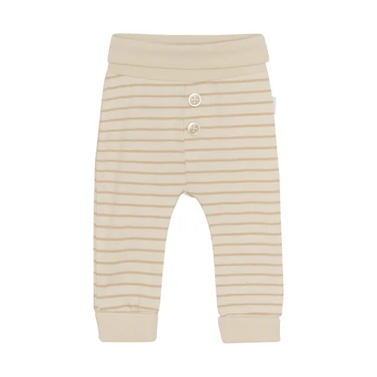 Noppies Neal Broekje - Stripe - Maat 44 - Offwhite