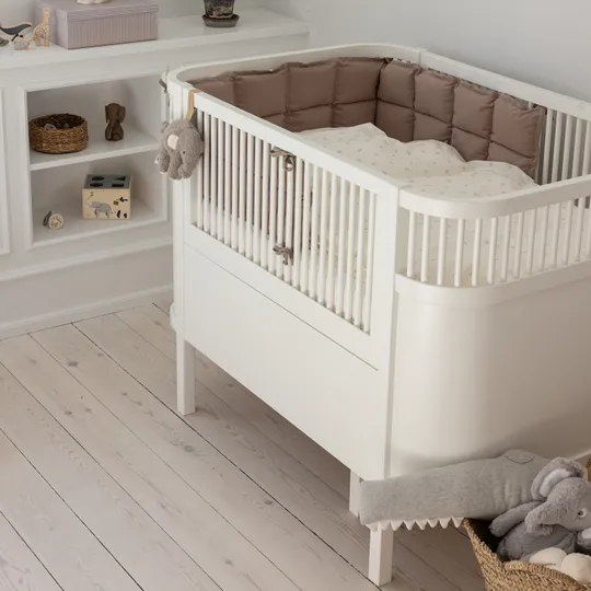 Sebra Babybettumrandung - Jetty Beige - 180 cm - Kapok