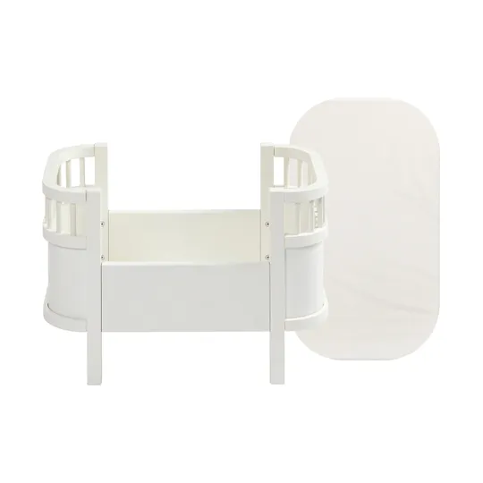 Sebra Puppenbett inkl. Matratze - Classic White