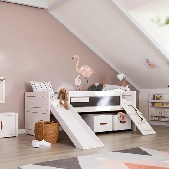 LIFETIME Kidsrooms Kojenbett Climb & Slide
